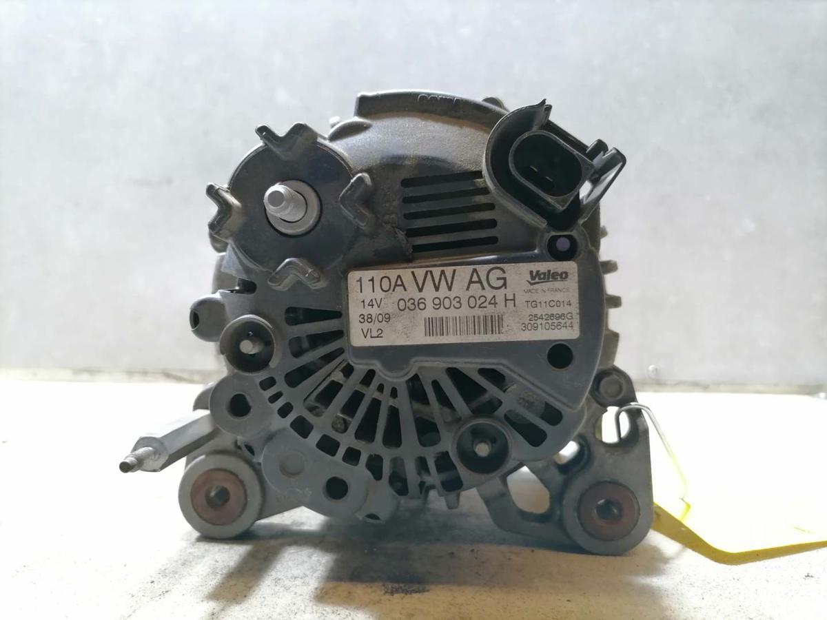 VW Golf 6 original Lichtmaschine Generator 1,4 59kw Bj.2009